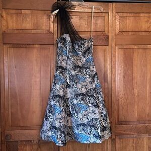 Plenty Tracy Reese one shoulder party dress